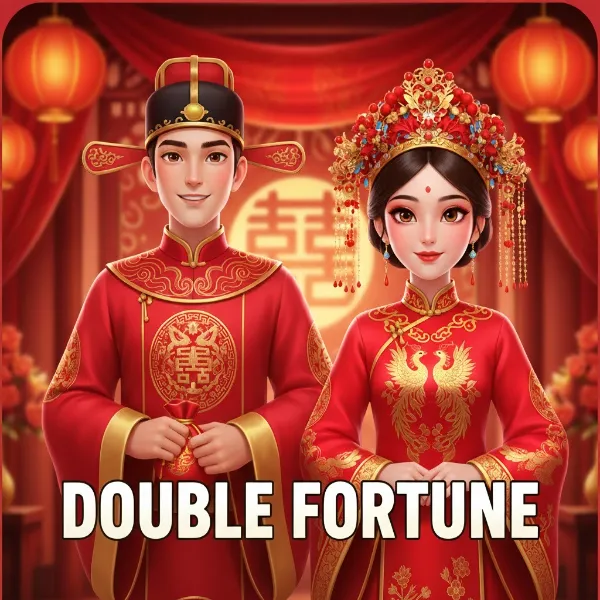 Double Fortune pokie at Rainbow Spins Casino