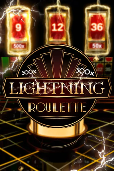 Lightning Roulette pokie at Rainbow Spins Casino