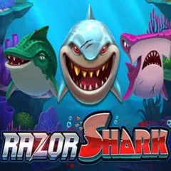 Razor Shark pokie at Rainbow Spins Casino