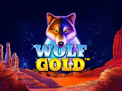 Wolf Gold pokie at Rainbow Spins Casino
